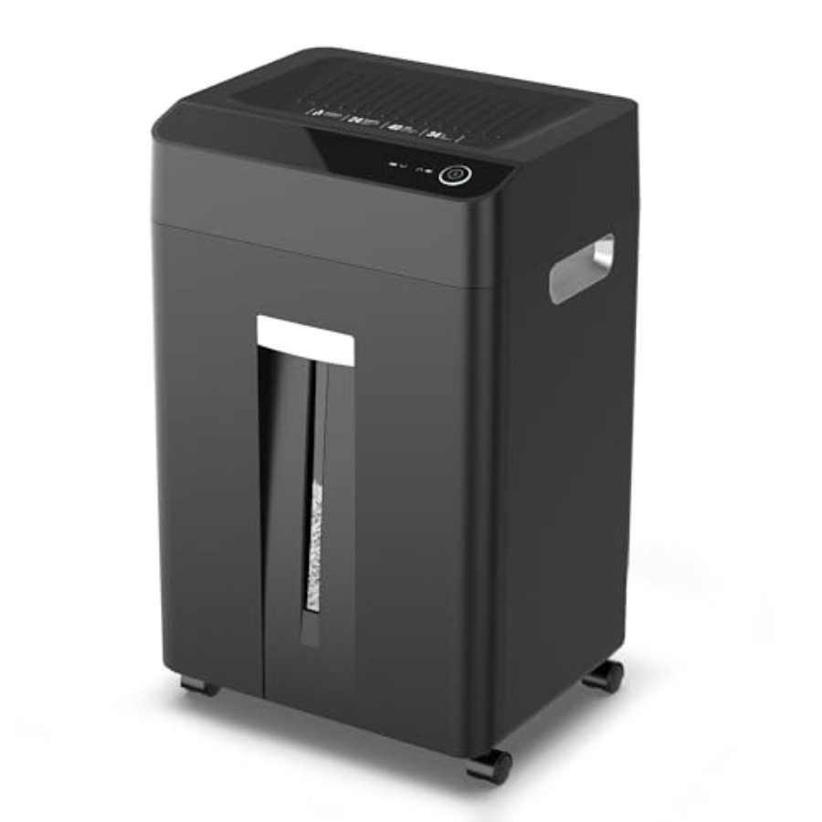 Home Office Paper Shredder - Home office paper shredder, steel body,