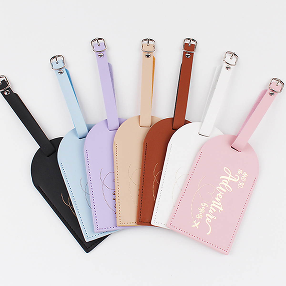 Letter Tray Desk - 1PC Women Men PU Leather Luggage
