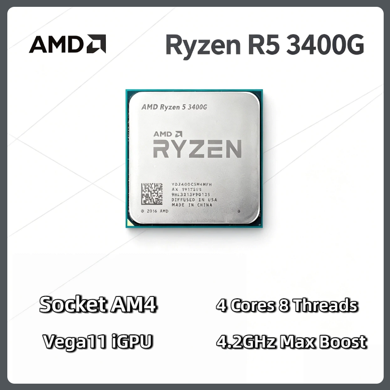 Home Office Budget - Budget AMD Ryzen 5 3400G APU