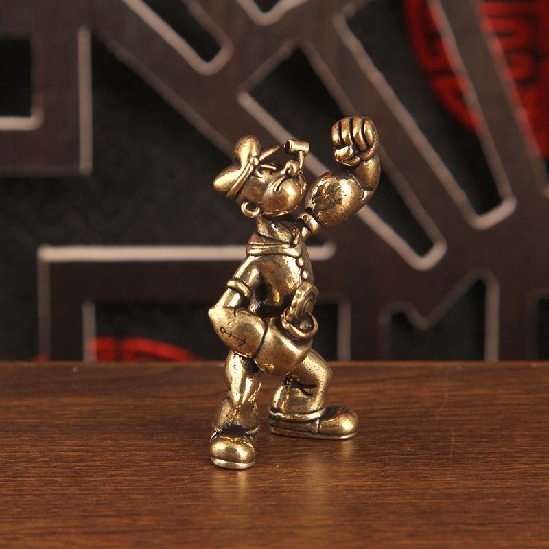 Home Office Desk Ideas - 1/2Pcs Popeye The Sailor Man Brass