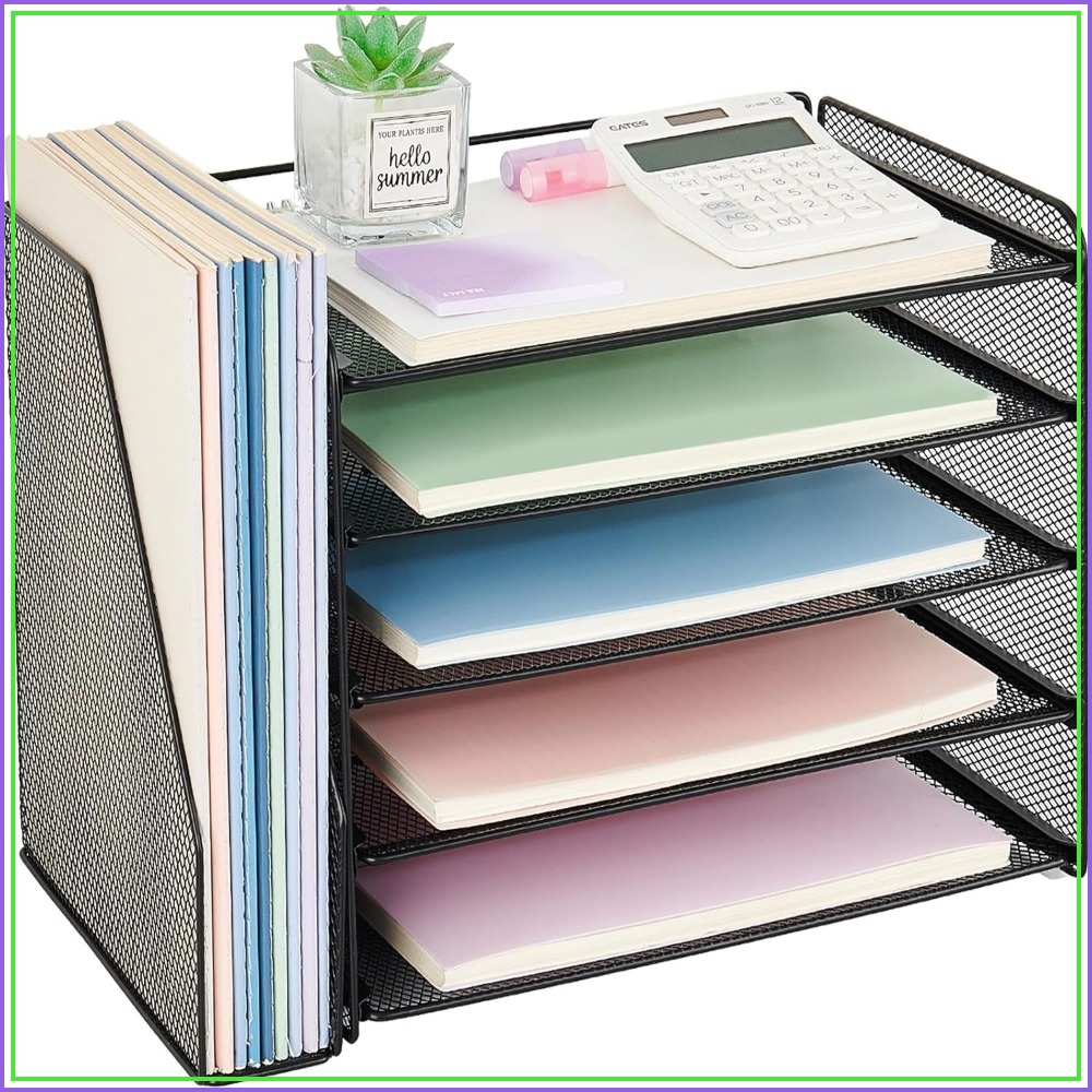5-Tier Paper Organizer Letter  - Letter Tray Desk のレビューと価格