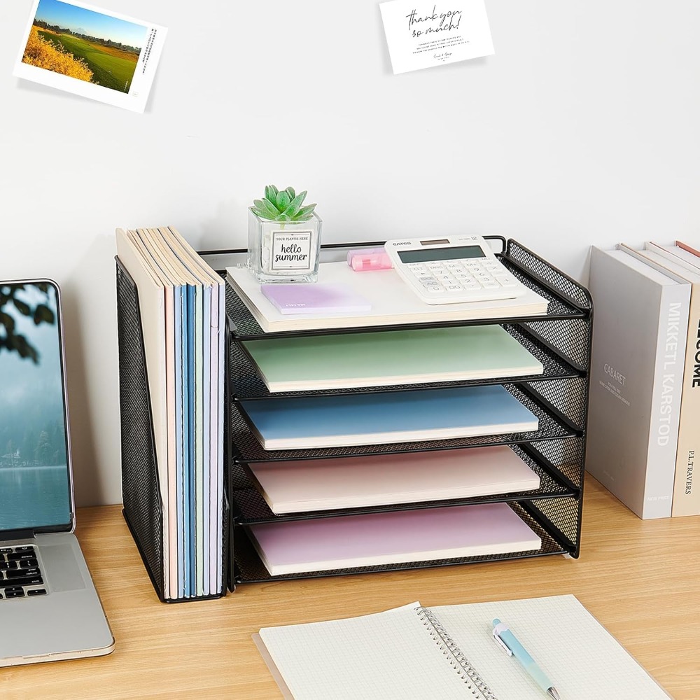 5-Tier Paper Organizer Letter  - Letter Tray Desk のレビューと価格