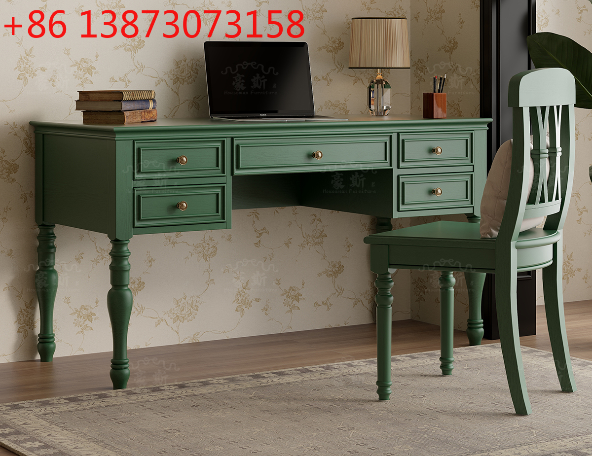 Vintage Style Two-in-One Offic - Home Office With Two Desks のレビューと価格