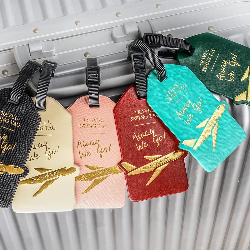Portable Travel Luggage Tag PU - Letter Tray Desk のレビューと価格