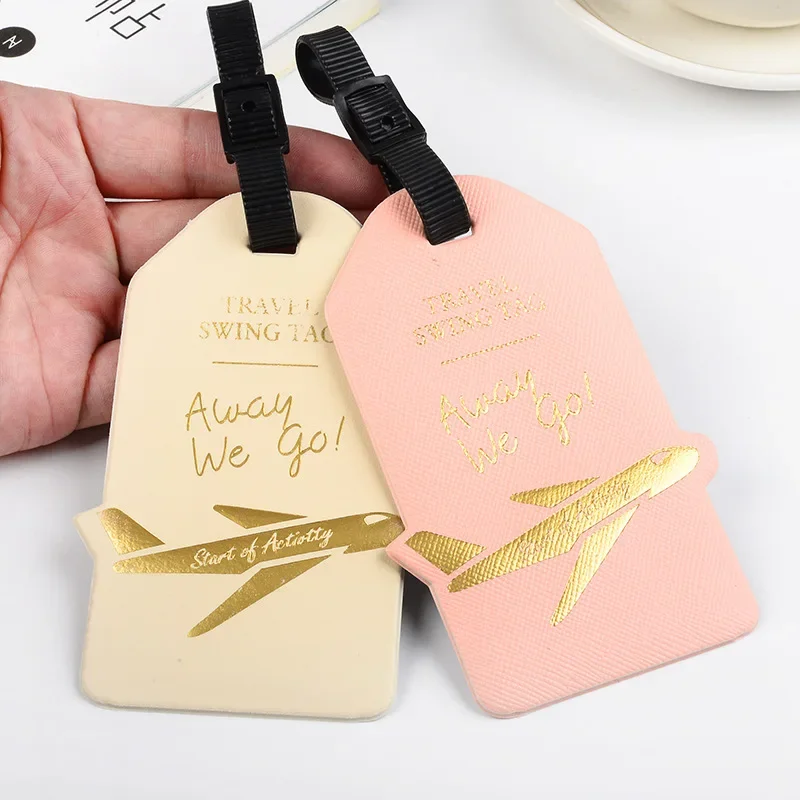 Portable Travel Luggage Tag PU - Letter Tray Desk のレビューと価格