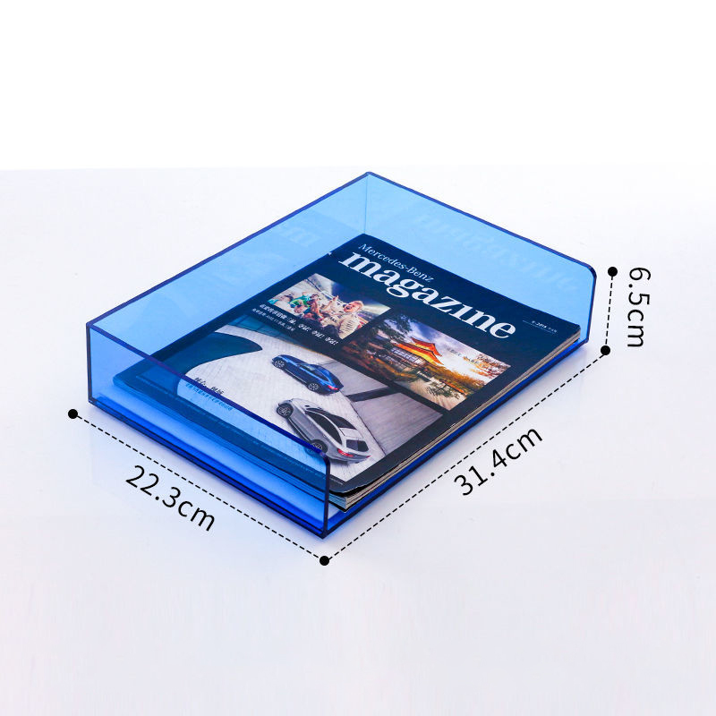 Acrylic File Paper Organizer L - Letter Tray Desk のレビューと価格