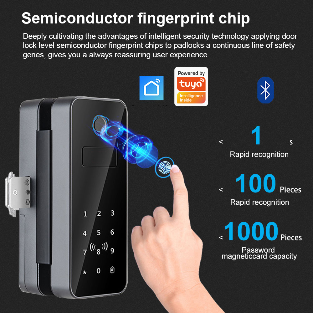 Intelligent Lock Glass Door Pa - Home Office Immigration のレビューと価格