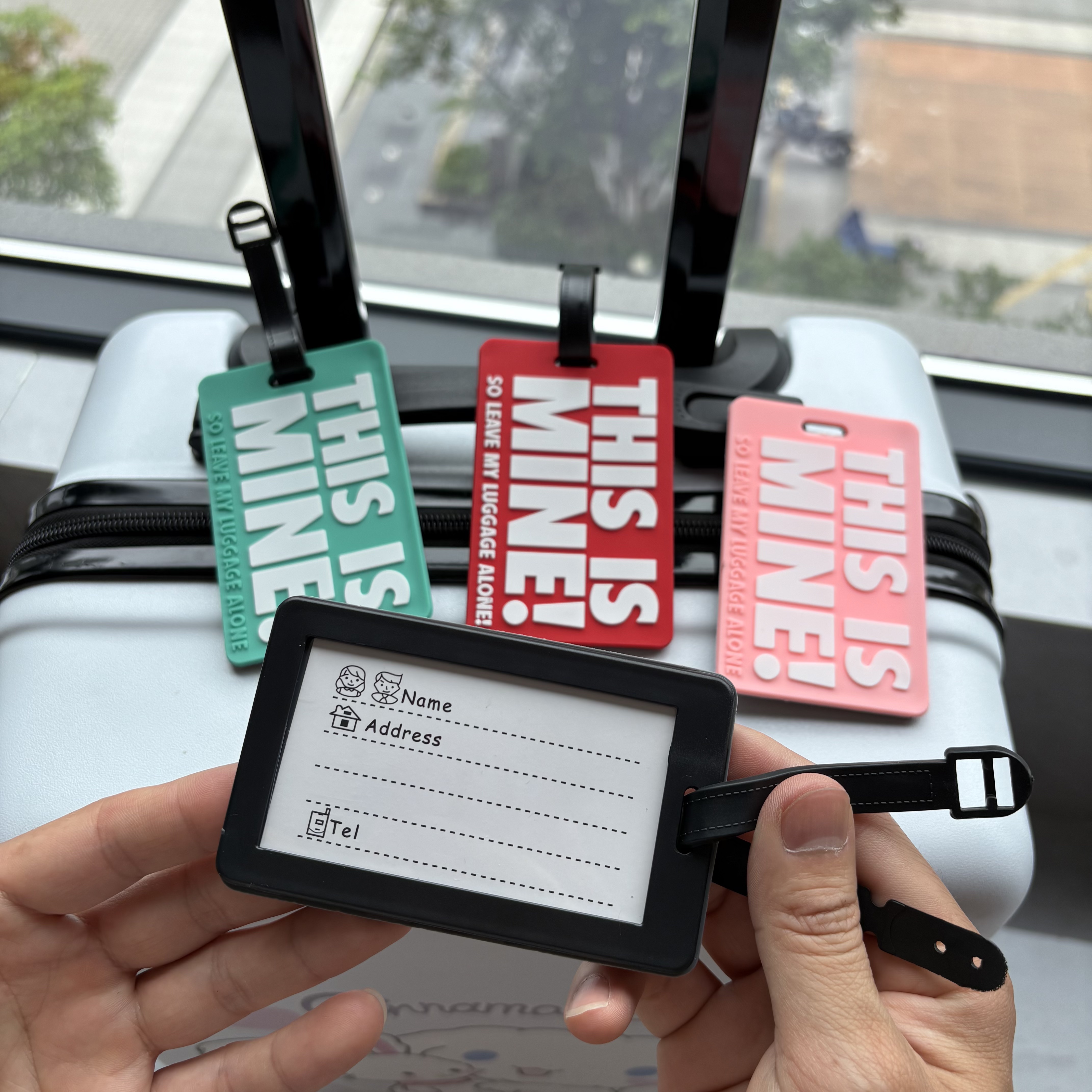 1Pc Letter Luggage Tag, Luggag - Letter Tray Desk のレビューと価格