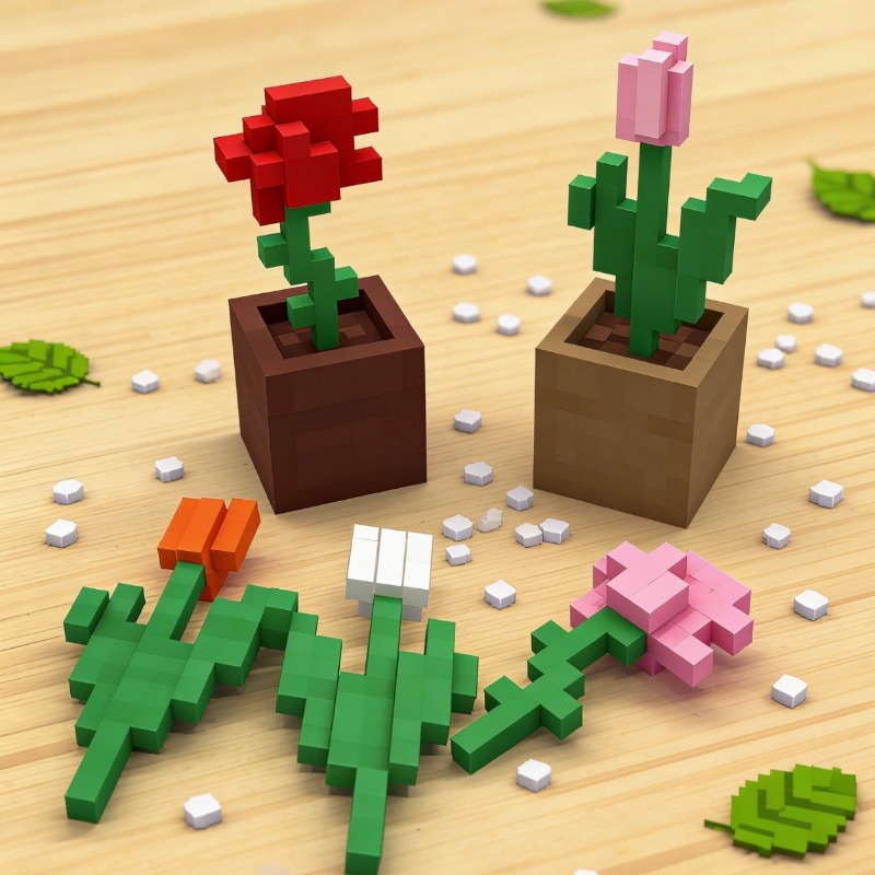 3D Printing Unique Flower Deco - Home Office Desk Ideas のレビューと価格