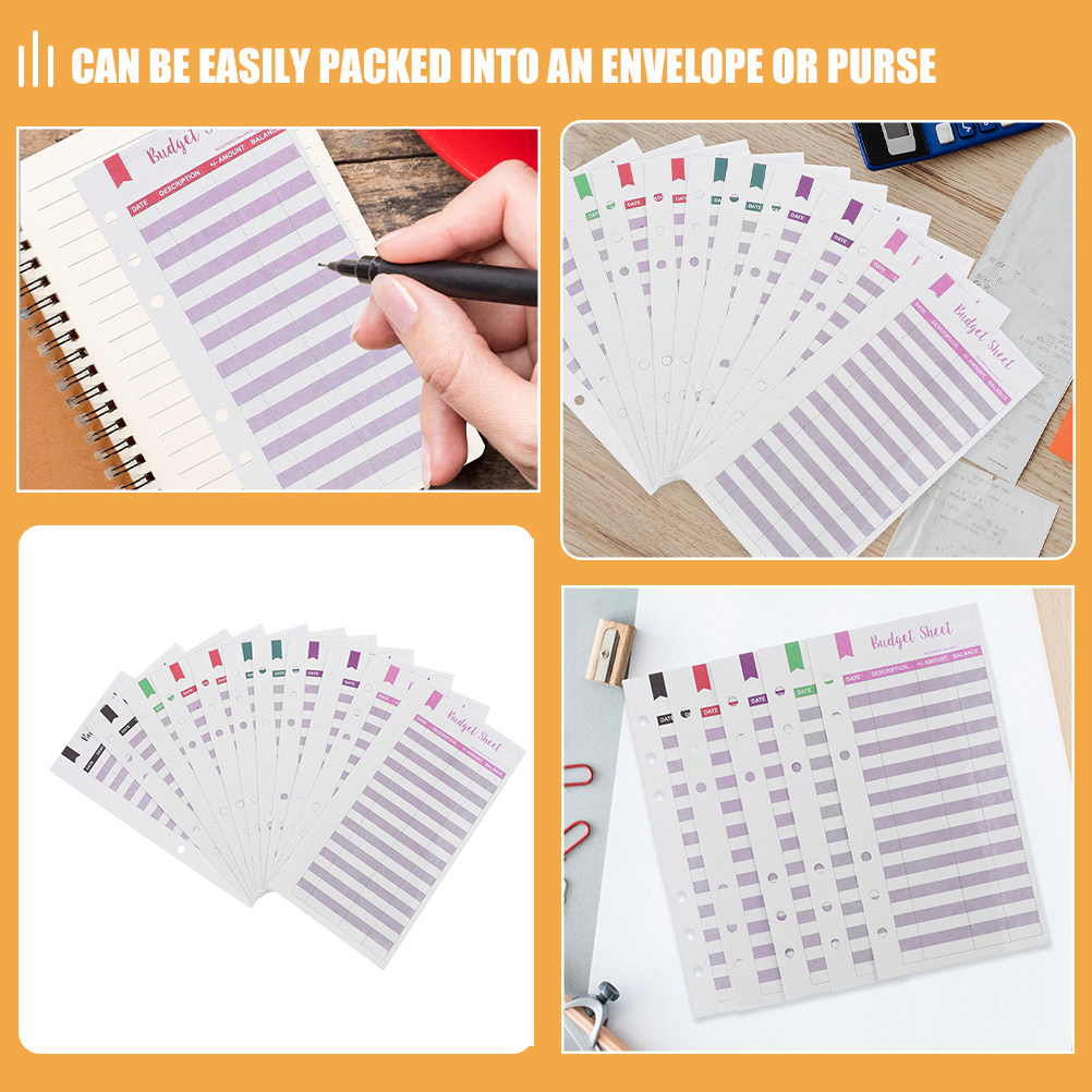 60 Sheets A6 Budget Sheet Port - Home Office Budget のレビューと価格
