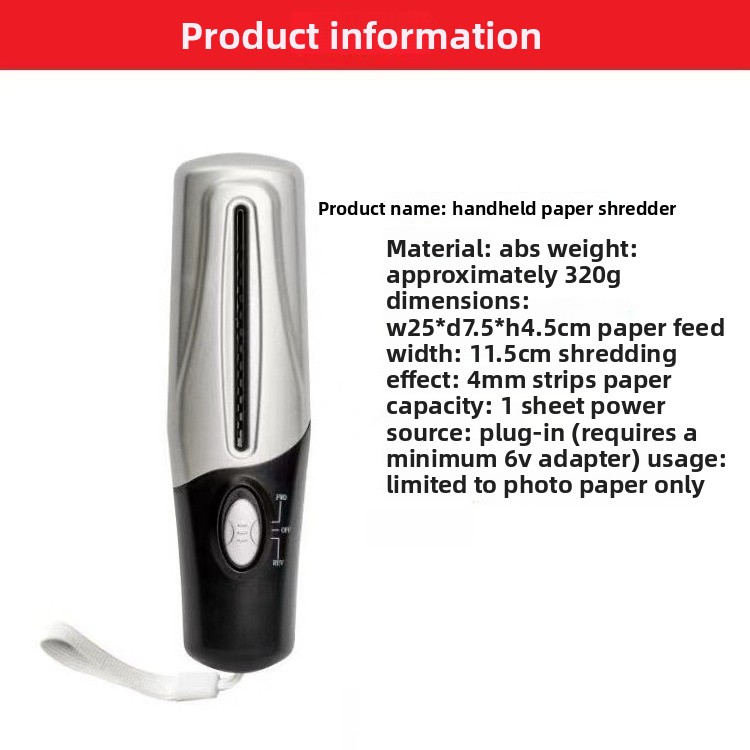 USB Portable Shredder Multifun - Home Office Paper Shredder のレビューと価格