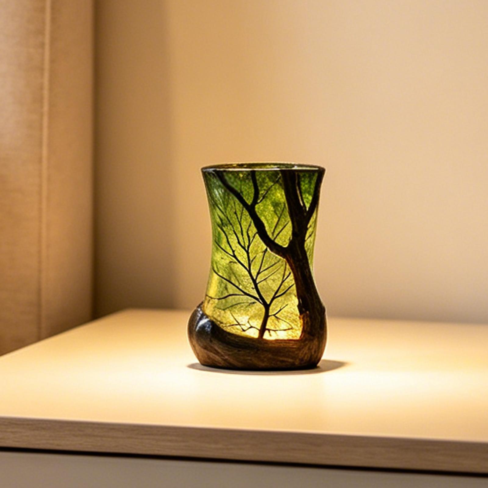 Bedside Table Lamp Forest Nigh - Office Table Home のレビューと価格