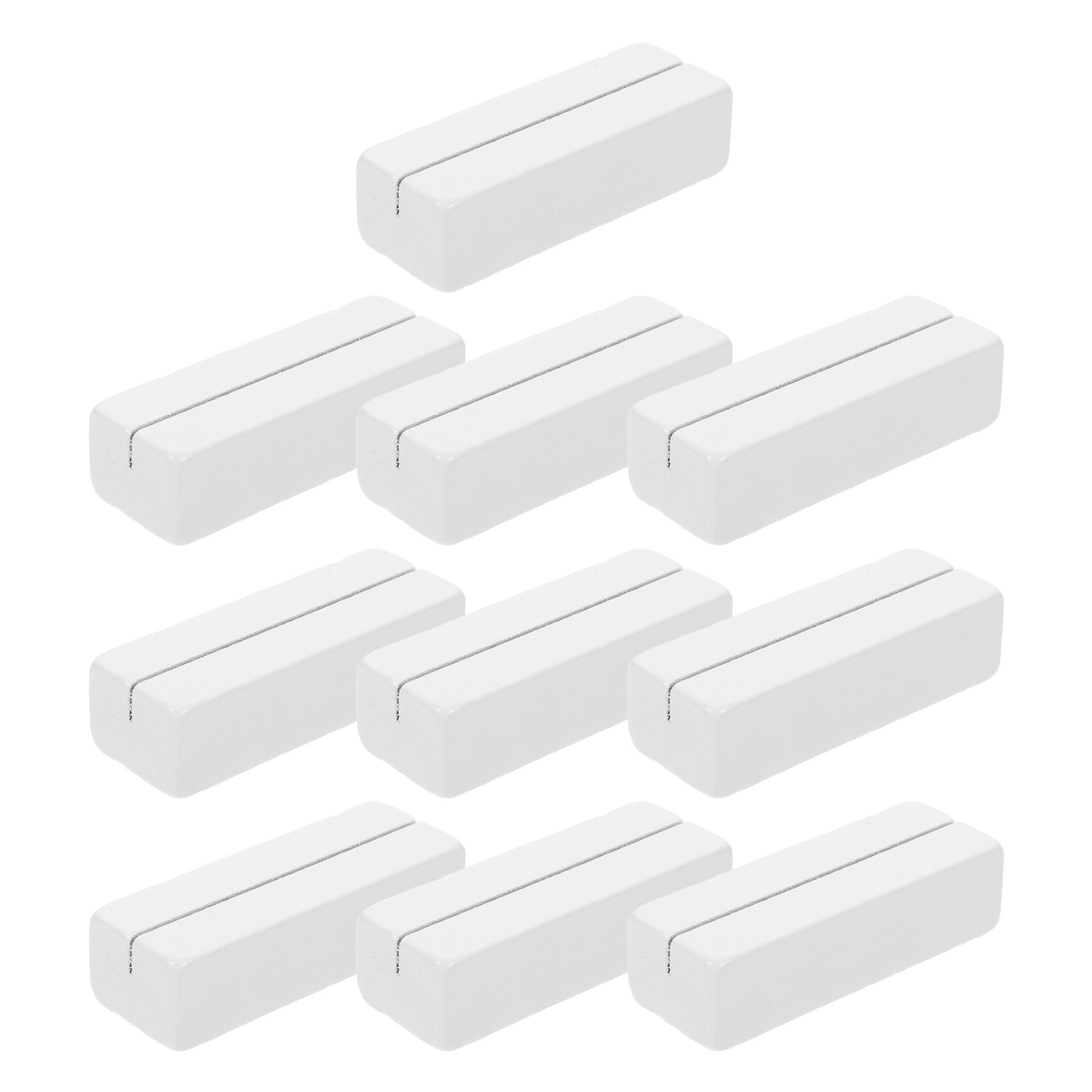 10Pcs Wooden Place Card Holder - Office Table Home のレビューと価格