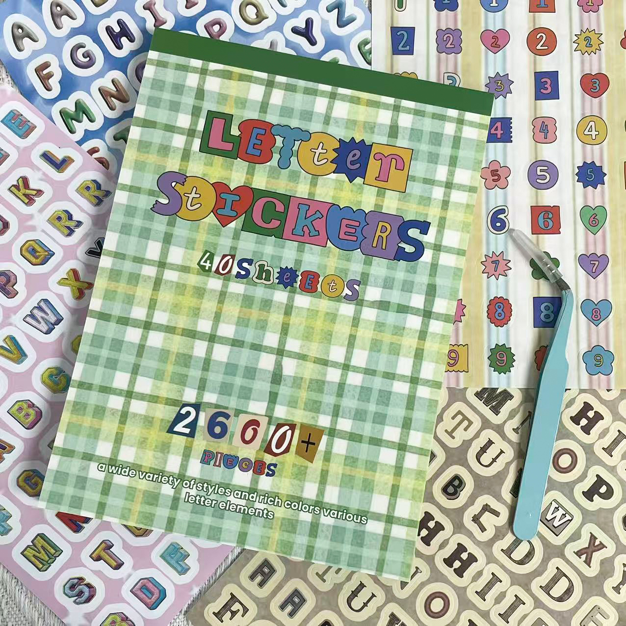 Random Cover Letter Sticker Bo - Letter Tray Desk のレビューと価格