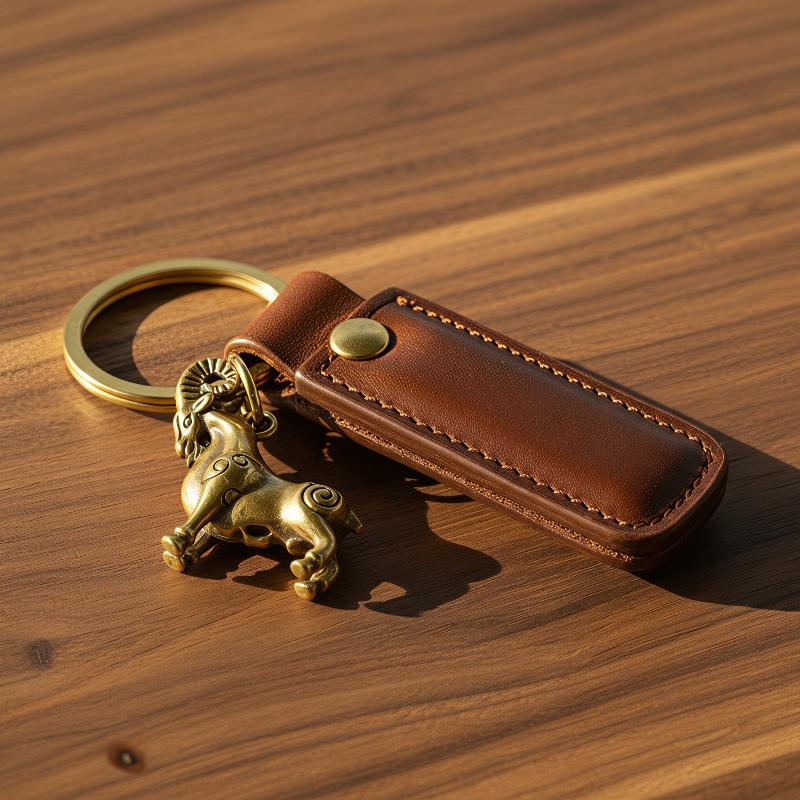 Retro Brass Sheep Pendant Orna - Office Table Home のレビューと価格