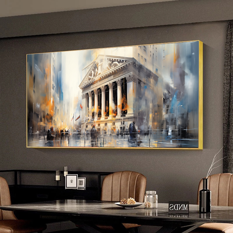 New York Stock Exchange Abstra - Home Office York のレビューと価格