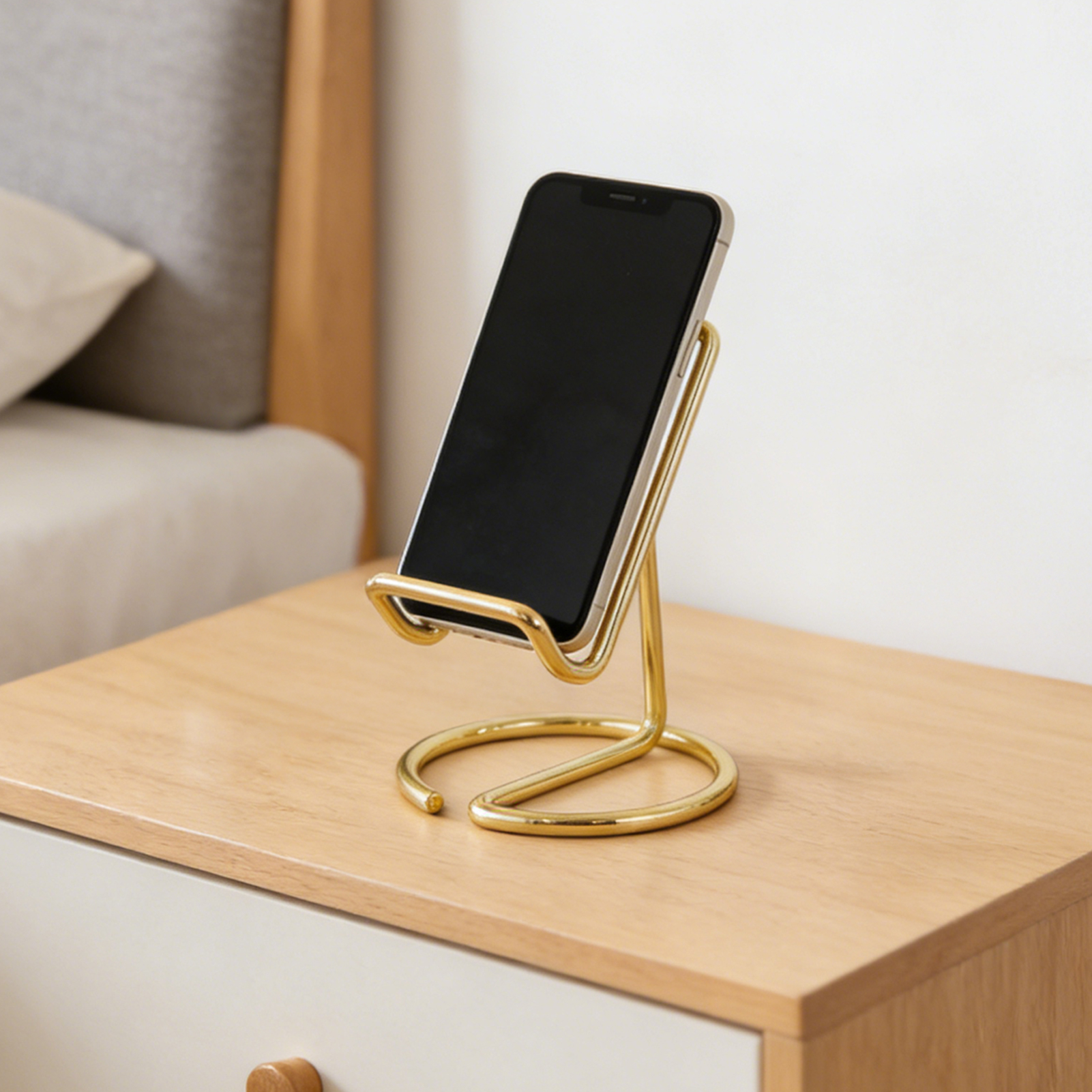 Metal Phone Stand Iron Art Des - Home Office With Two Desks のレビューと価格