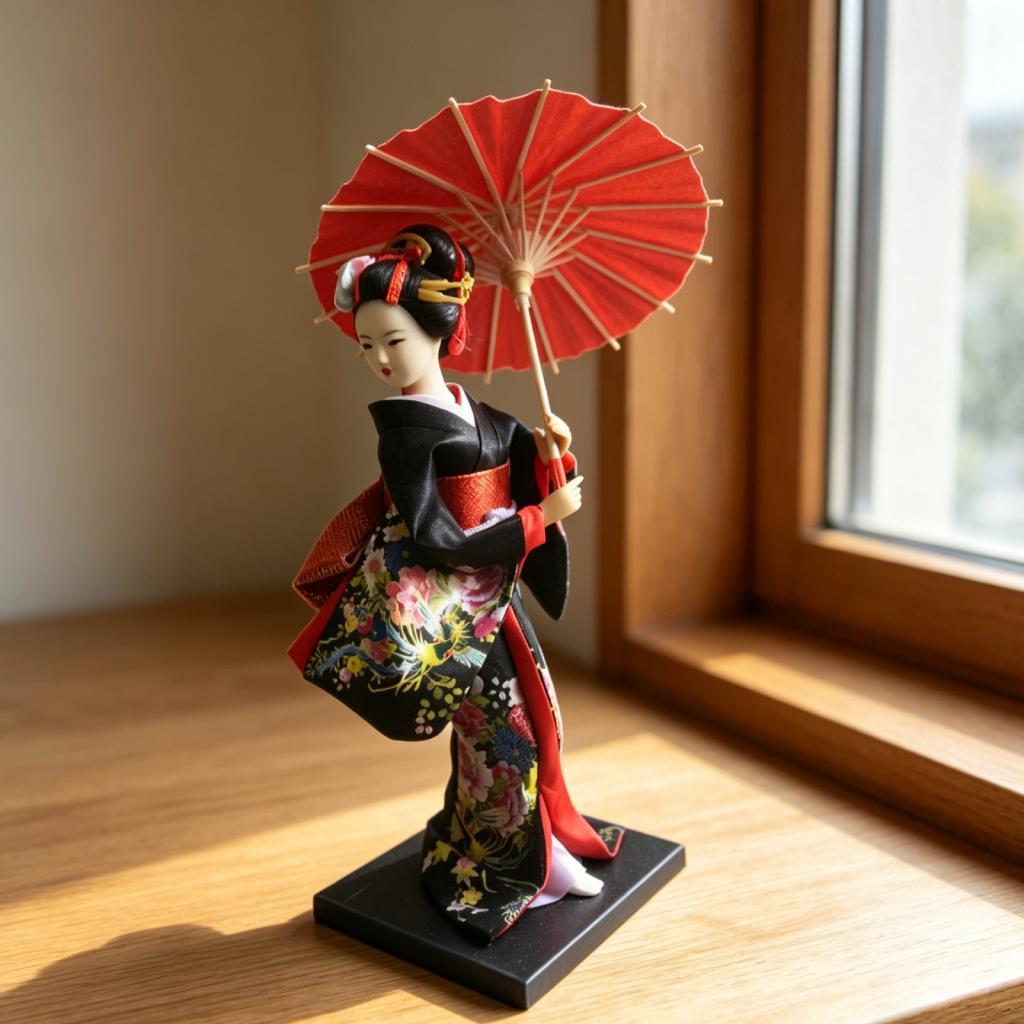 Decorative Figure Japanese Gei - Home Office Japandi のレビューと価格