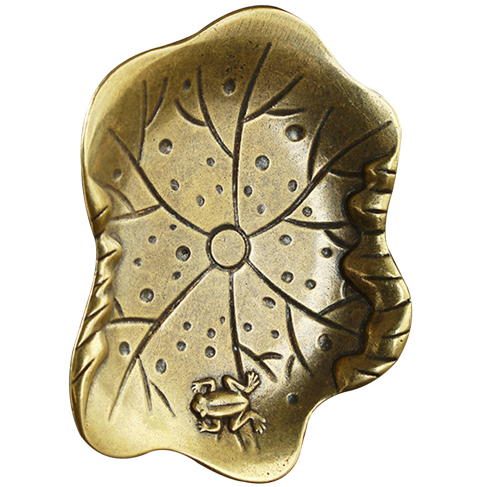 Vintage Leaf Jewelry Dish Prem - Office Table Home のレビューと価格