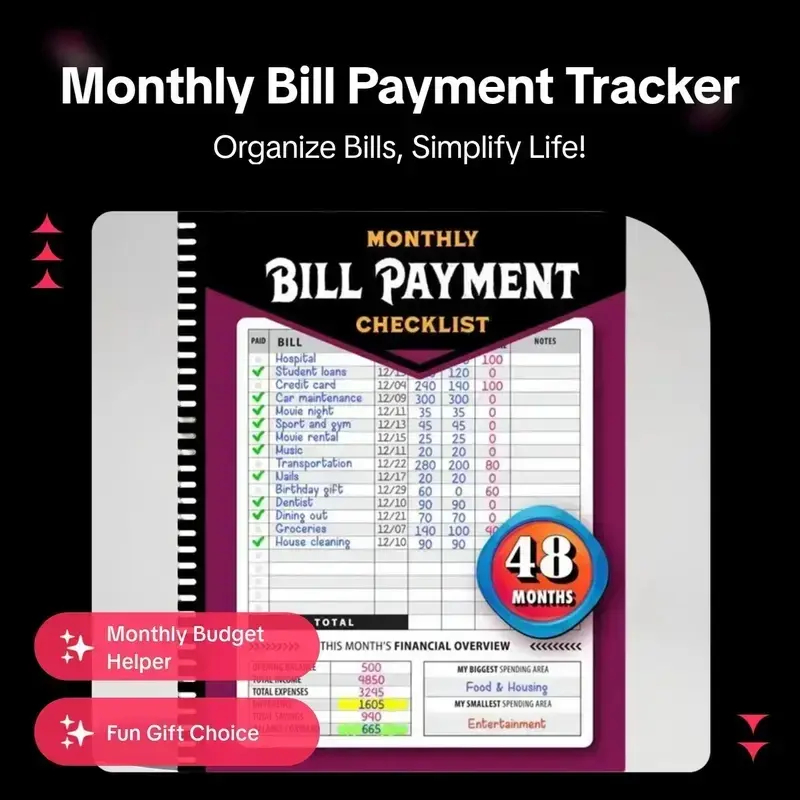 ADHD A4 Planner Notebook, Dura - Home Office Budget のレビューと価格