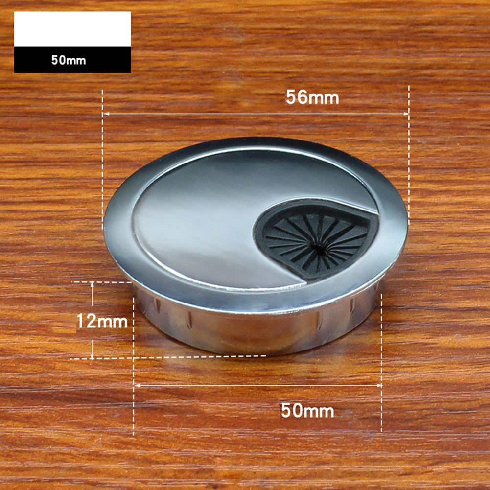 Zinc Alloy Cable Hole Cover 50 - Home Office Desk Ideas のレビューと価格