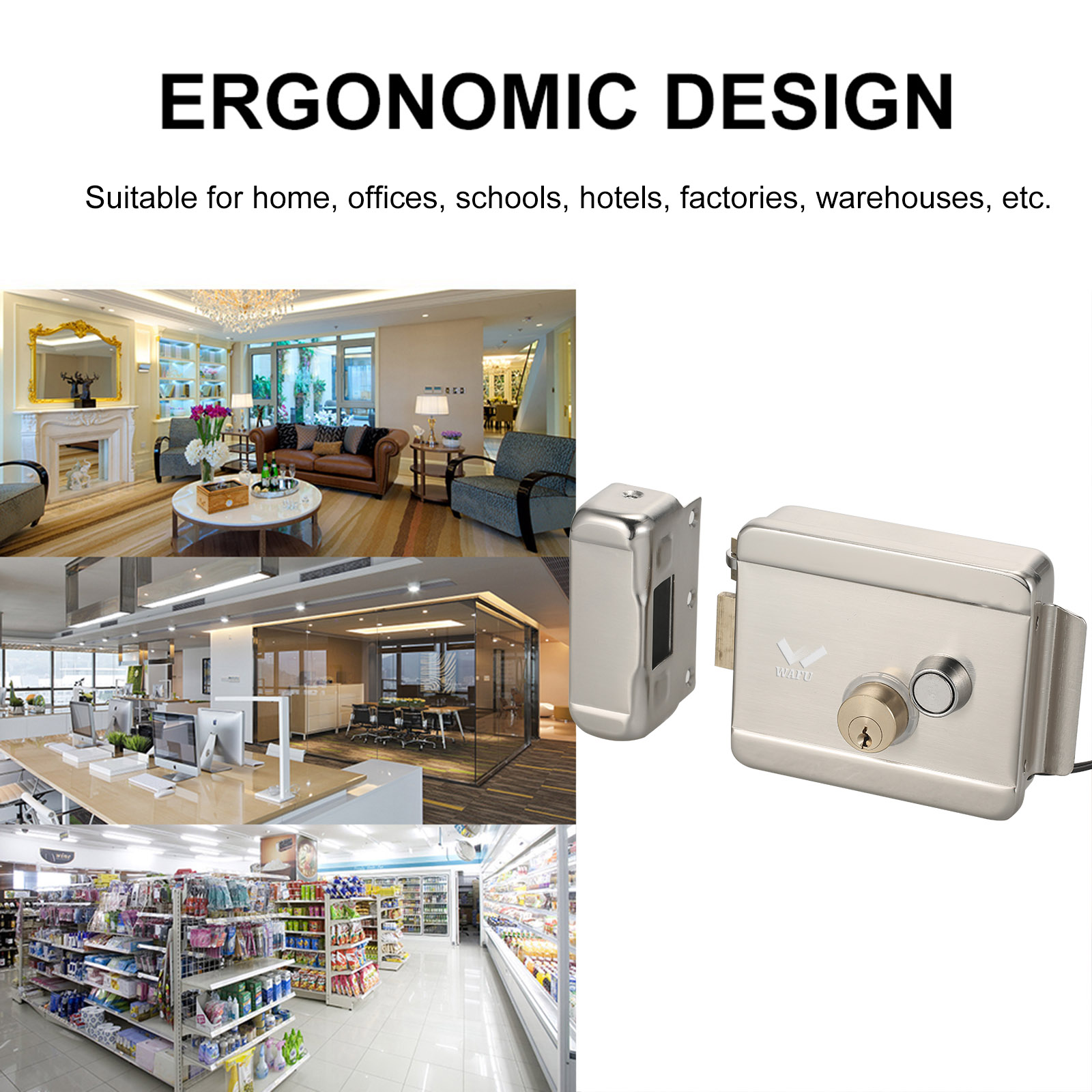 WAFU Smart Electric Gate Door  - Home Office Immigration のレビューと価格