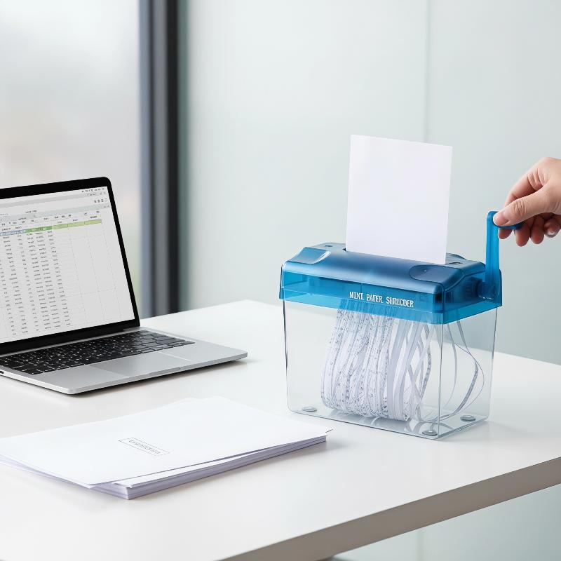 Portable Mini Manual Paper Shr - Home Office Paper Shredder のレビューと価格