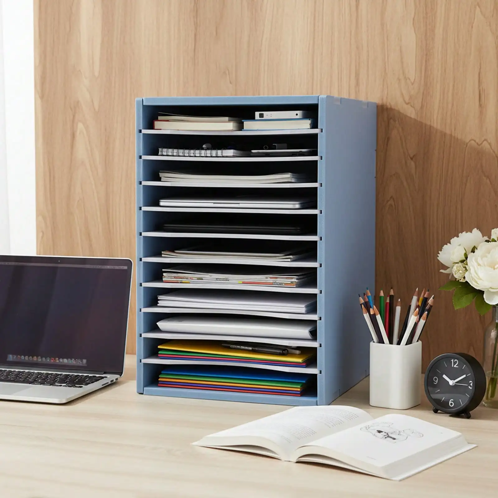 11 Slots Vertical Desktop Sort - Letter Tray Desk のレビューと価格
