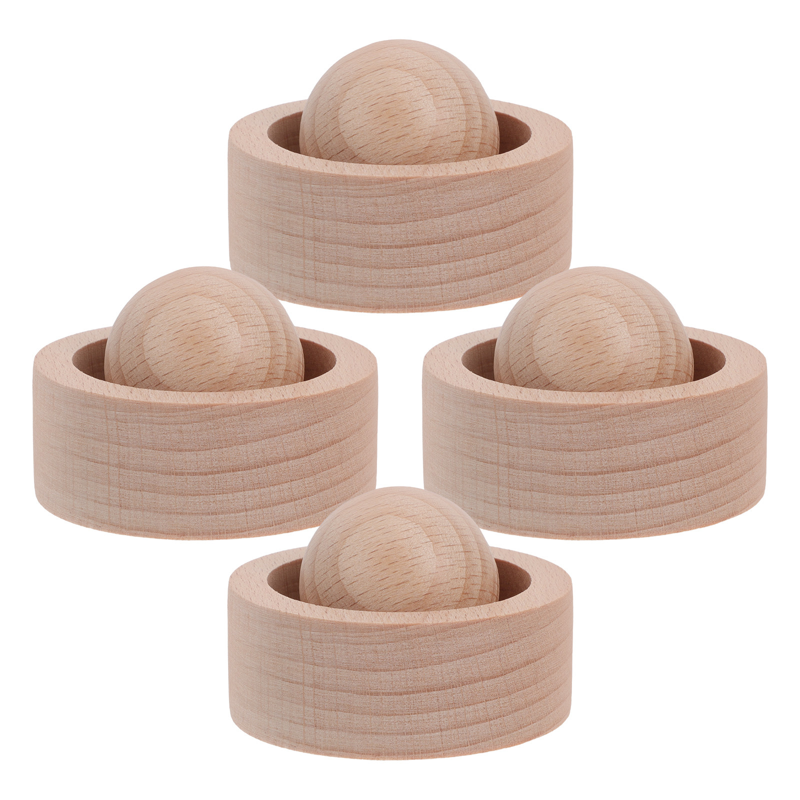 4Pcs Wood Grain Essential Oil  - Home Office Yoga Room のレビューと価格
