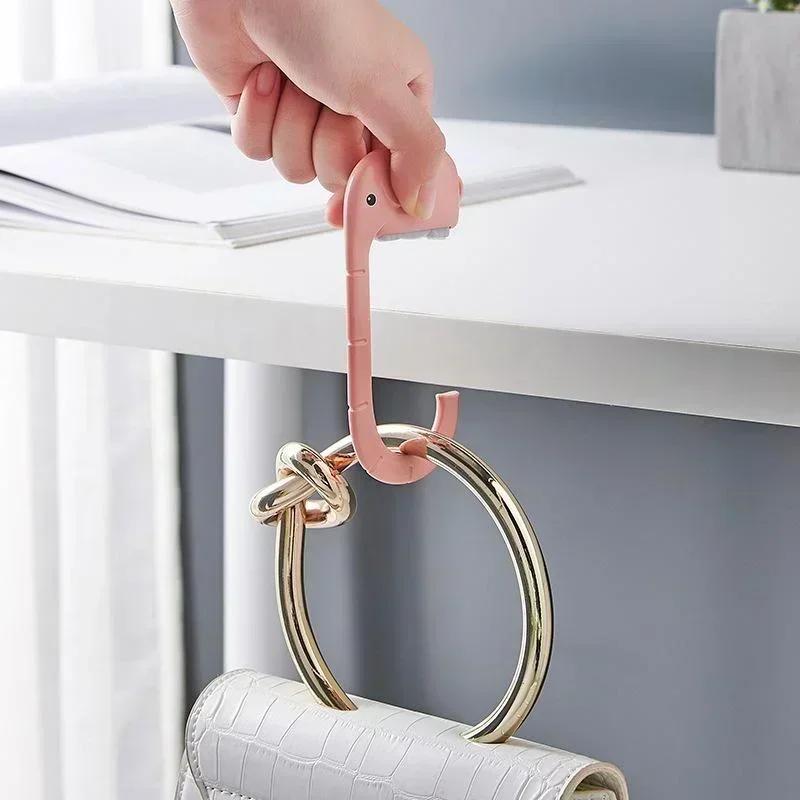 Portable Bag Hook Hanger Cute  - Home Office Desk Ideas のレビューと価格