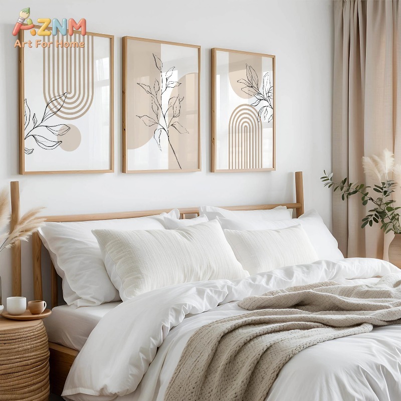 Neutral Wall Art Prints for Mo - Home Office Japandi のレビューと価格