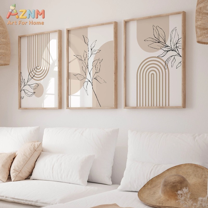 Neutral Wall Art Prints for Mo - Home Office Japandi のレビューと価格