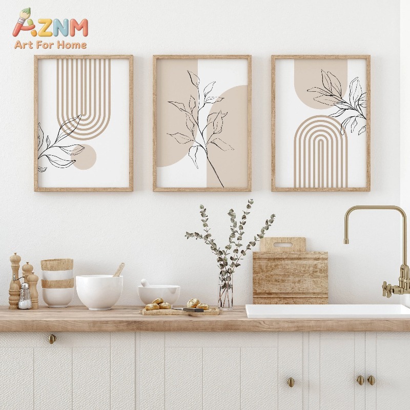 Neutral Wall Art Prints for Mo - Home Office Japandi のレビューと価格