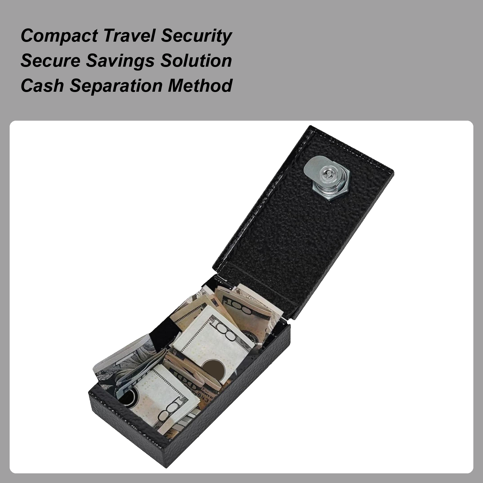 Money Box For Cash Portable Bu - Home Office Budget のレビューと価格