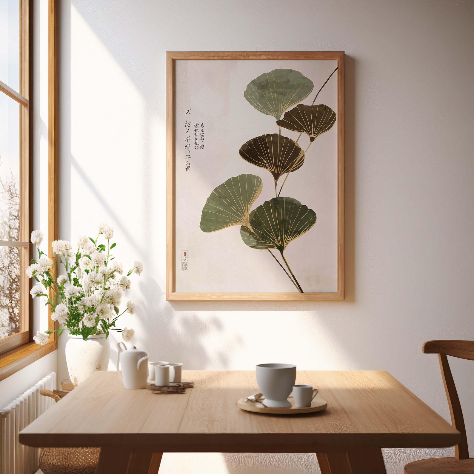 Japandi Neutral Lotus Leaf Can - Home Office Japandi のレビューと価格