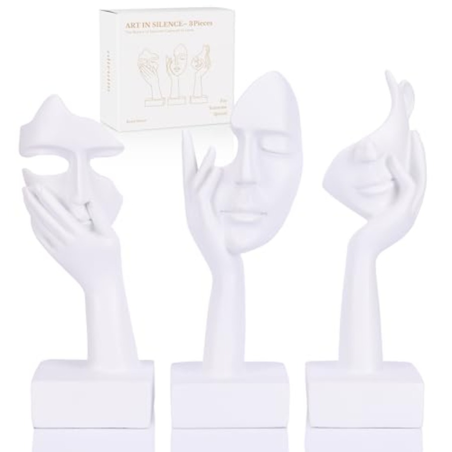 Thinker Large Statue Set - Art - Office Table Home のレビューと価格
