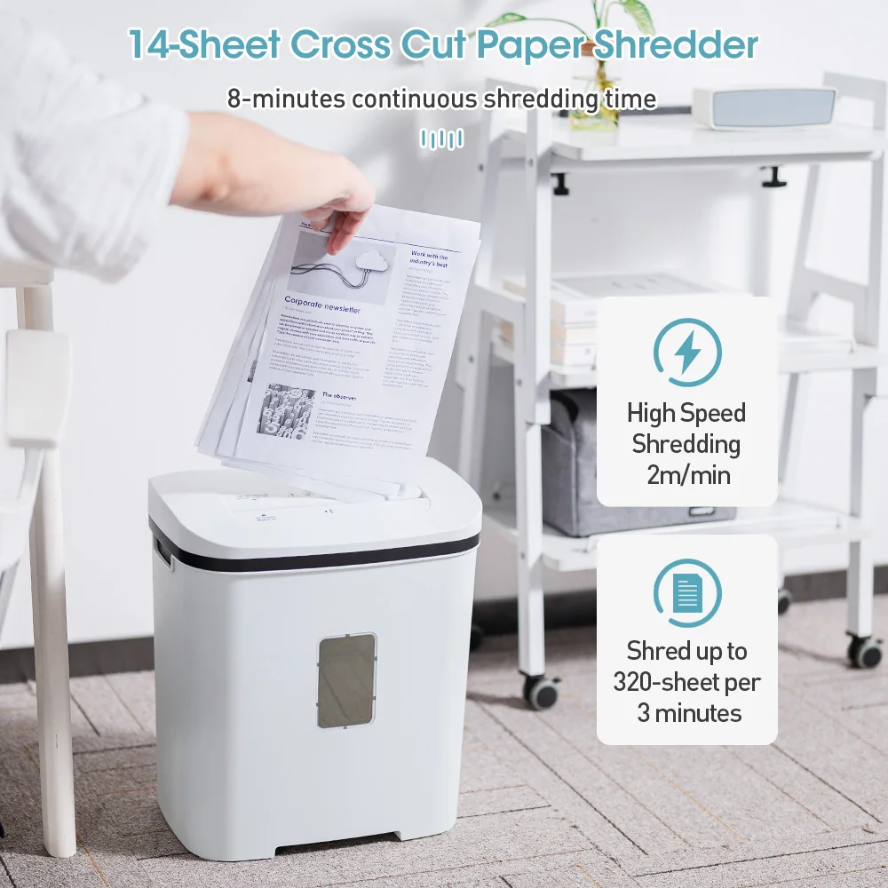 Low Noise 20L Office Paper Shr - Home Office Paper Shredder のレビューと価格