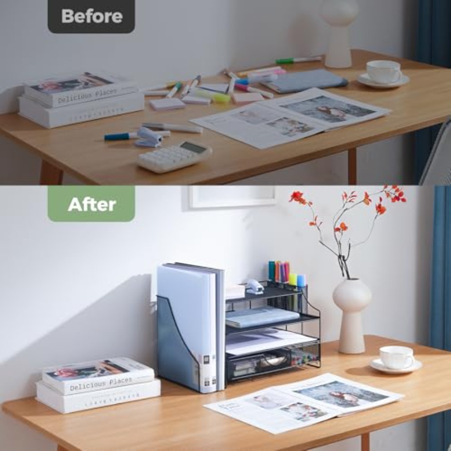 Desk Organizers and Accessorie - Letter Tray Desk のレビューと価格