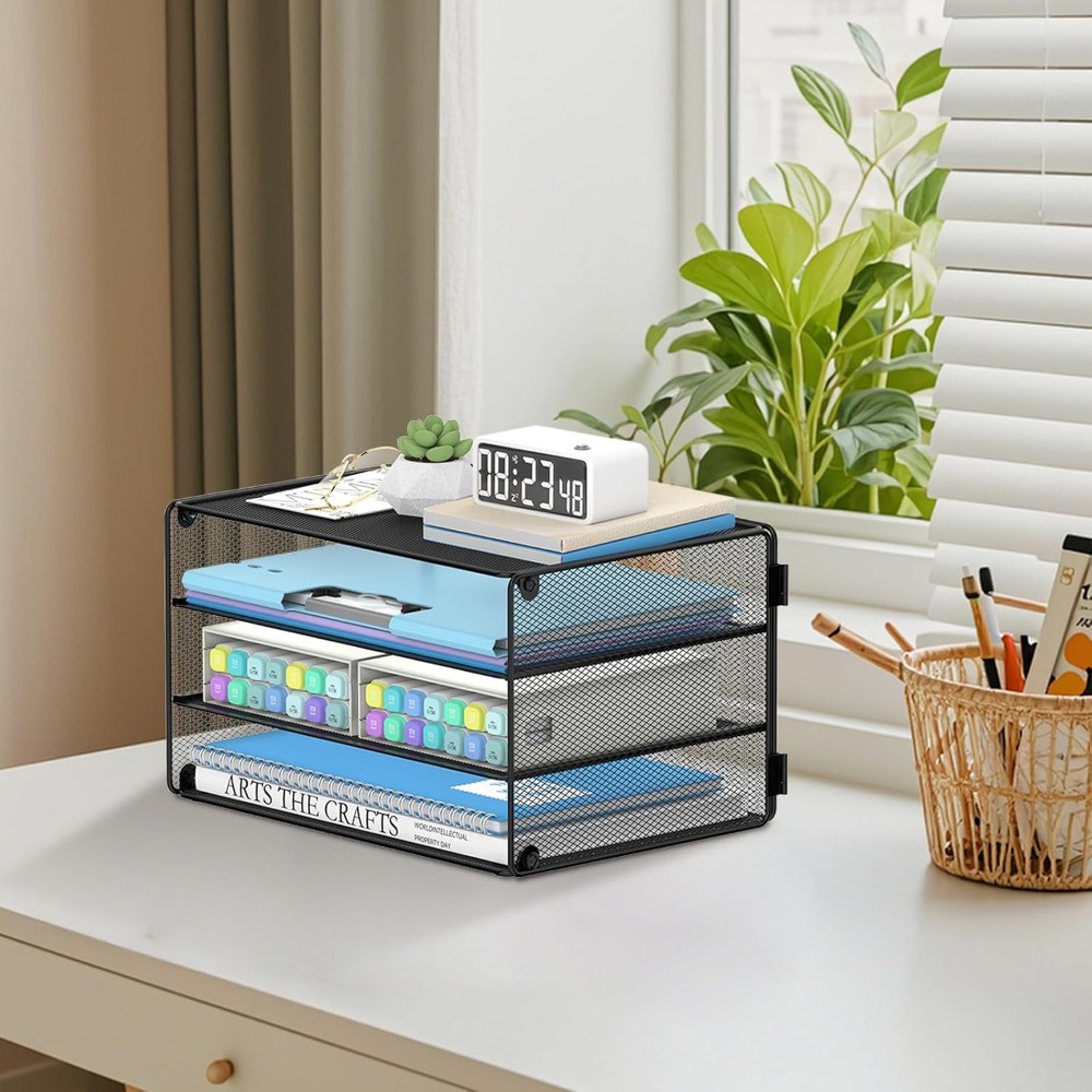 3-Tier Mesh Letter Tray for De - Letter Tray Desk のレビューと価格
