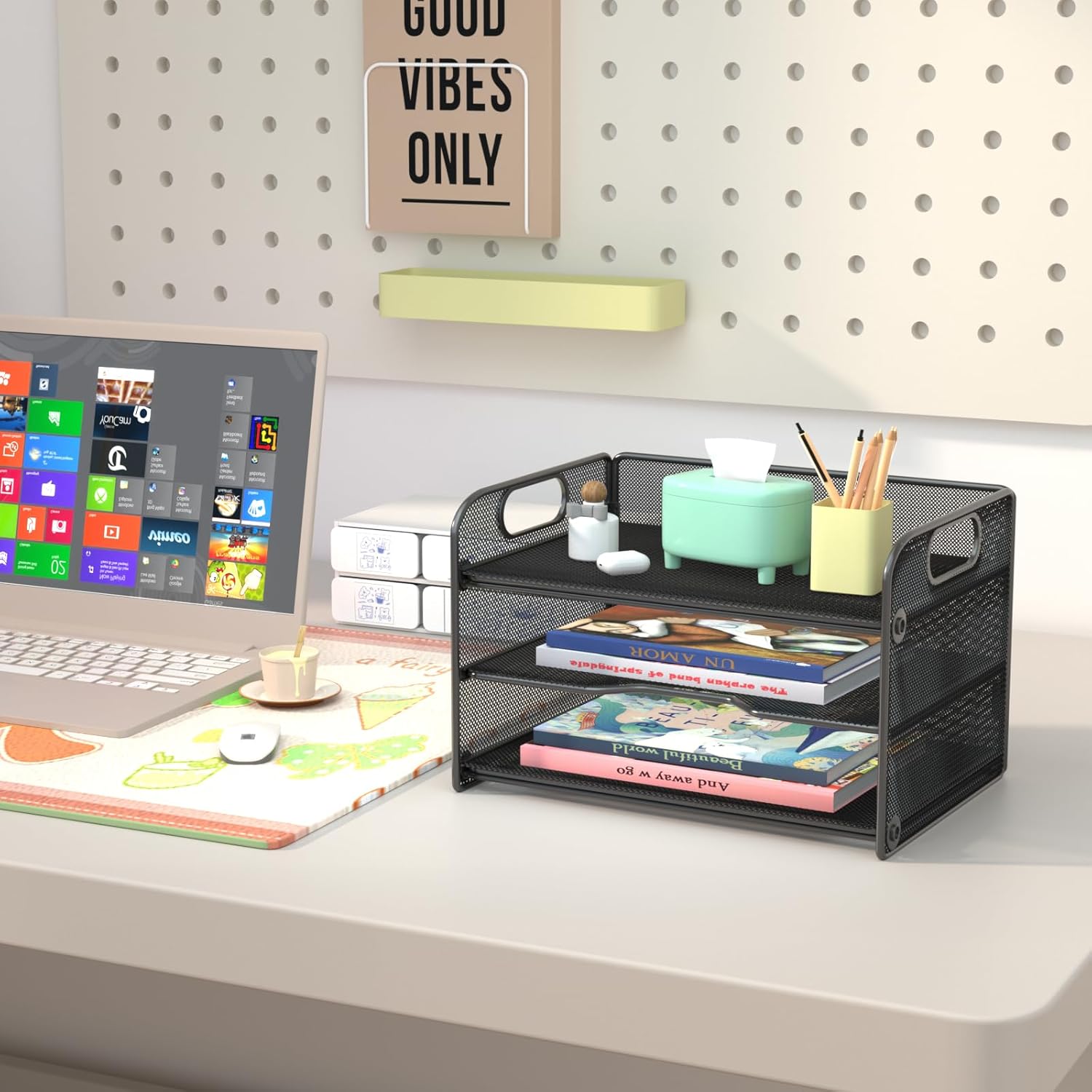 3 Tier Letter Tray Paper Organ - Letter Tray Desk のレビューと価格