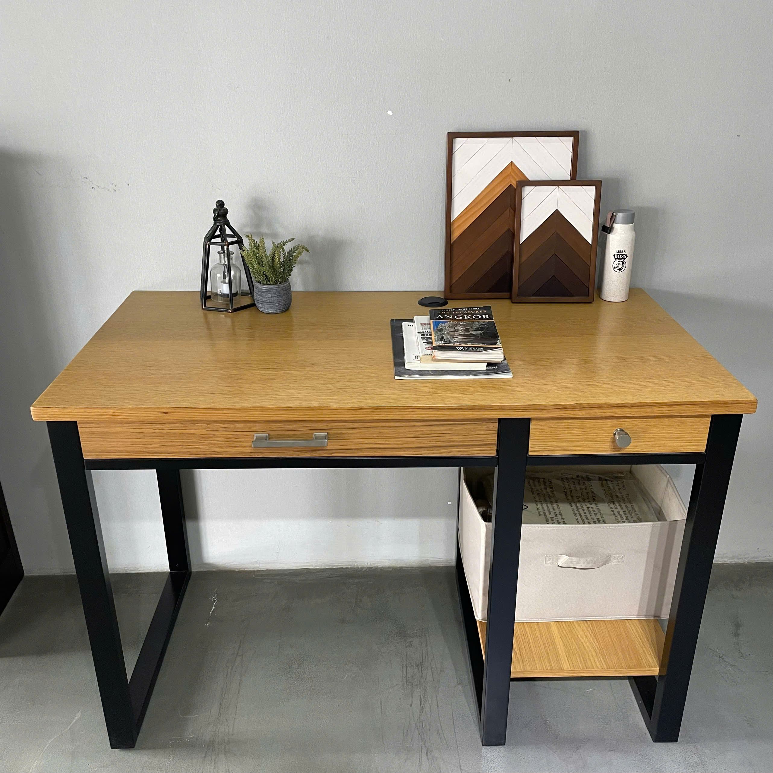 Home office wooden computer de - Home Office With Two Desks のレビューと価格