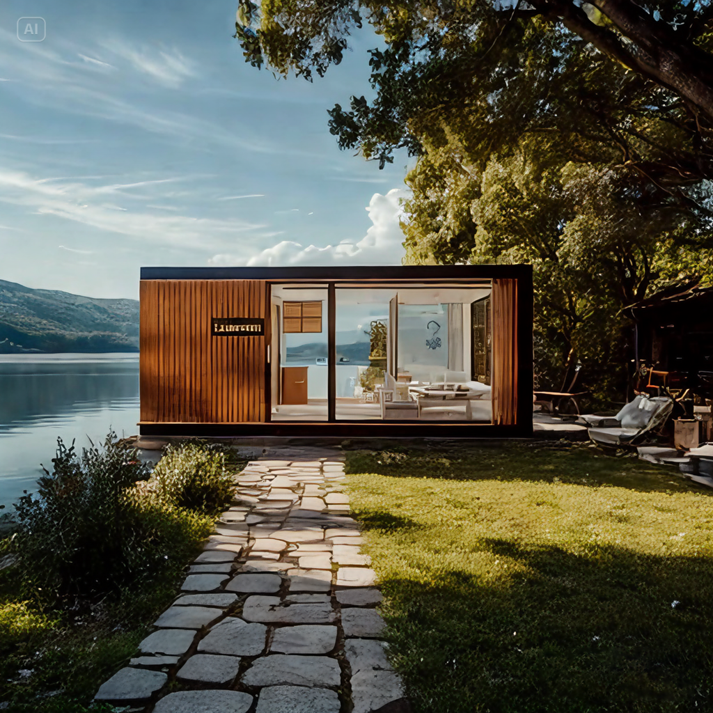 Prefab Tiny Home 20ft Modular  - Home Office Shed のレビューと価格