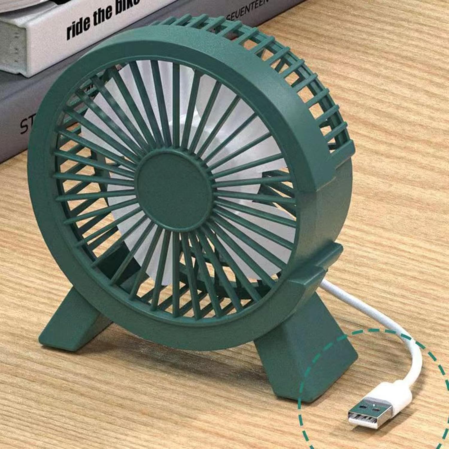 Mini USB Rechargeable Table Fa - Home Office Desk Ideas のレビューと価格