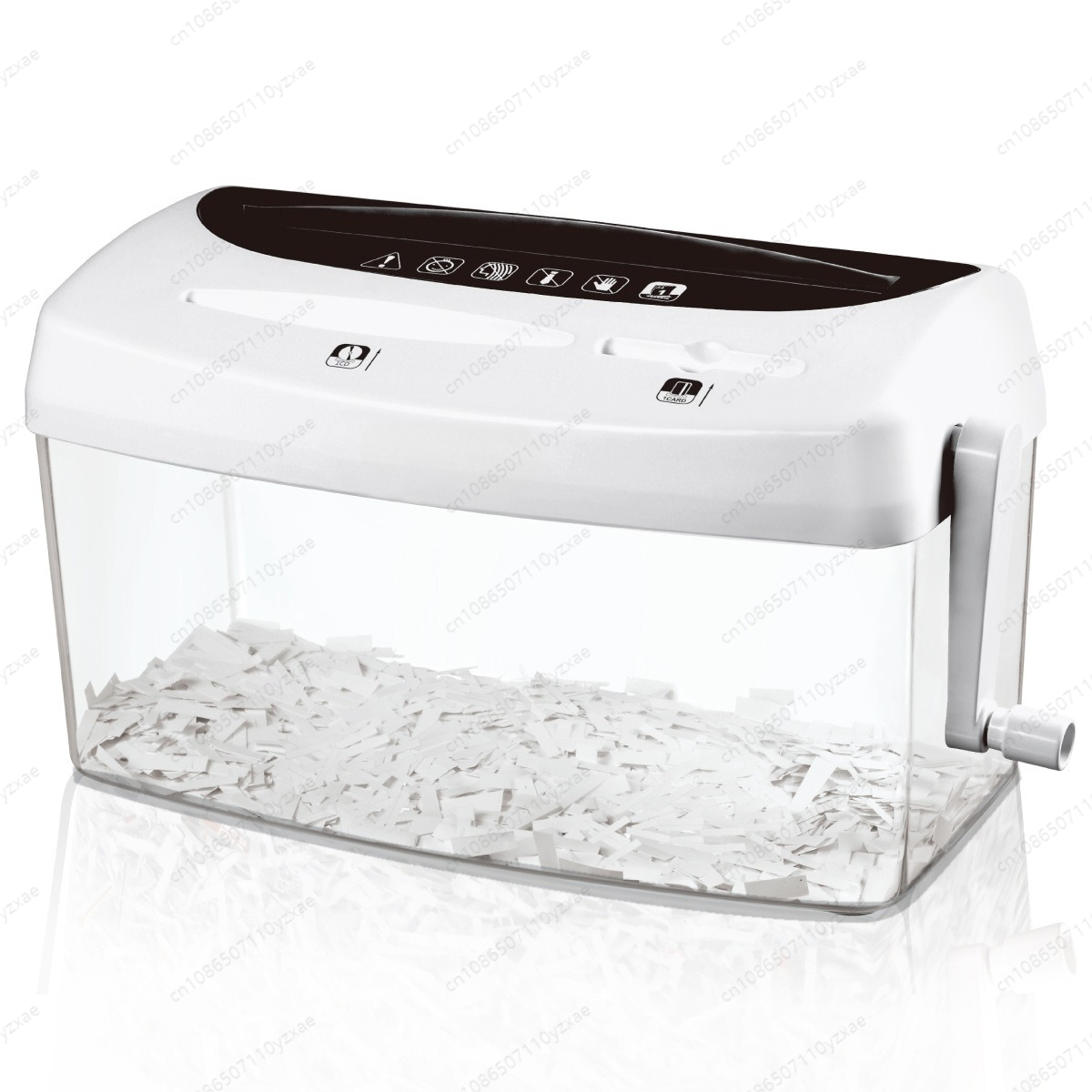 Manual Hand Crank Paper Shredd - Home Office Paper Shredder のレビューと価格