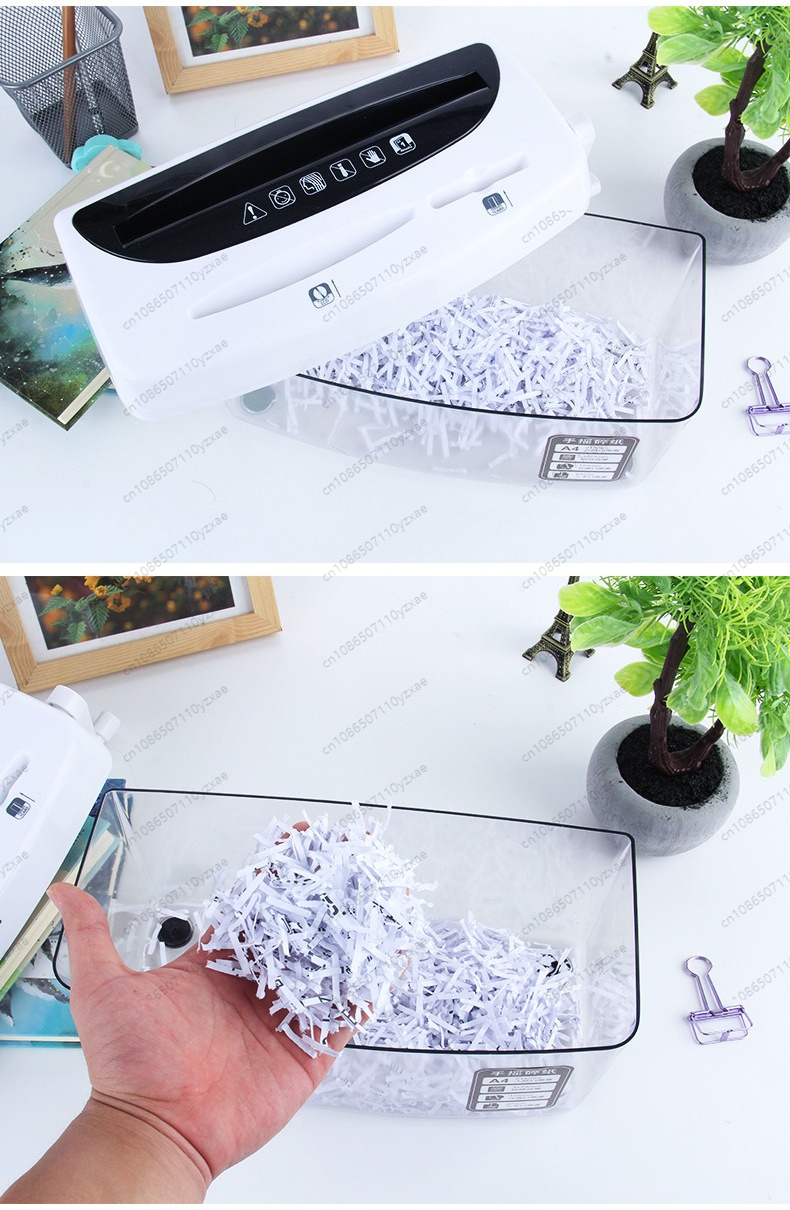 Manual Hand Crank Paper Shredd - Home Office Paper Shredder のレビューと価格