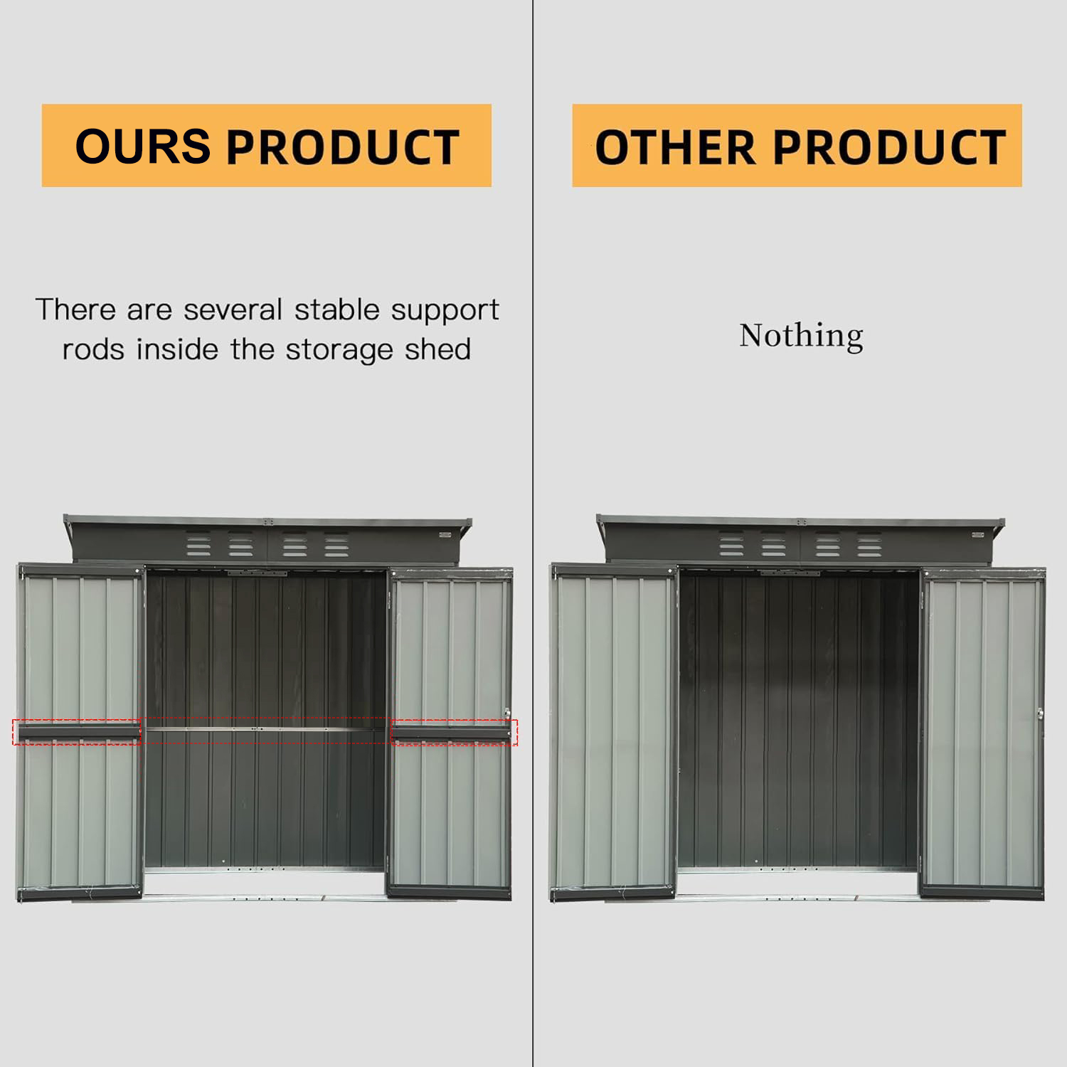 152x91cm Outdoor Storage Shed  - Home Office Shed のレビューと価格
