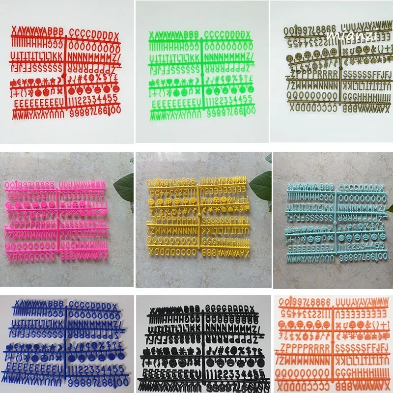 Colorful Felt Board Letters Bu - Letter Tray Desk のレビューと価格