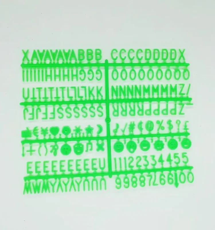 Colorful Felt Board Letters Bu - Letter Tray Desk のレビューと価格