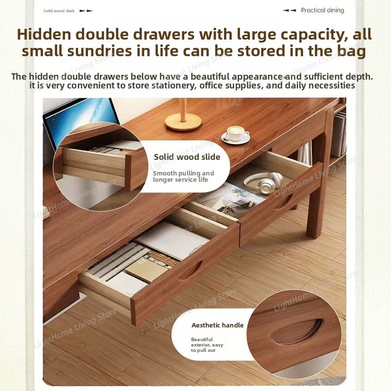 Computer Desk Household with T - Home Office With Two Desks のレビューと価格
