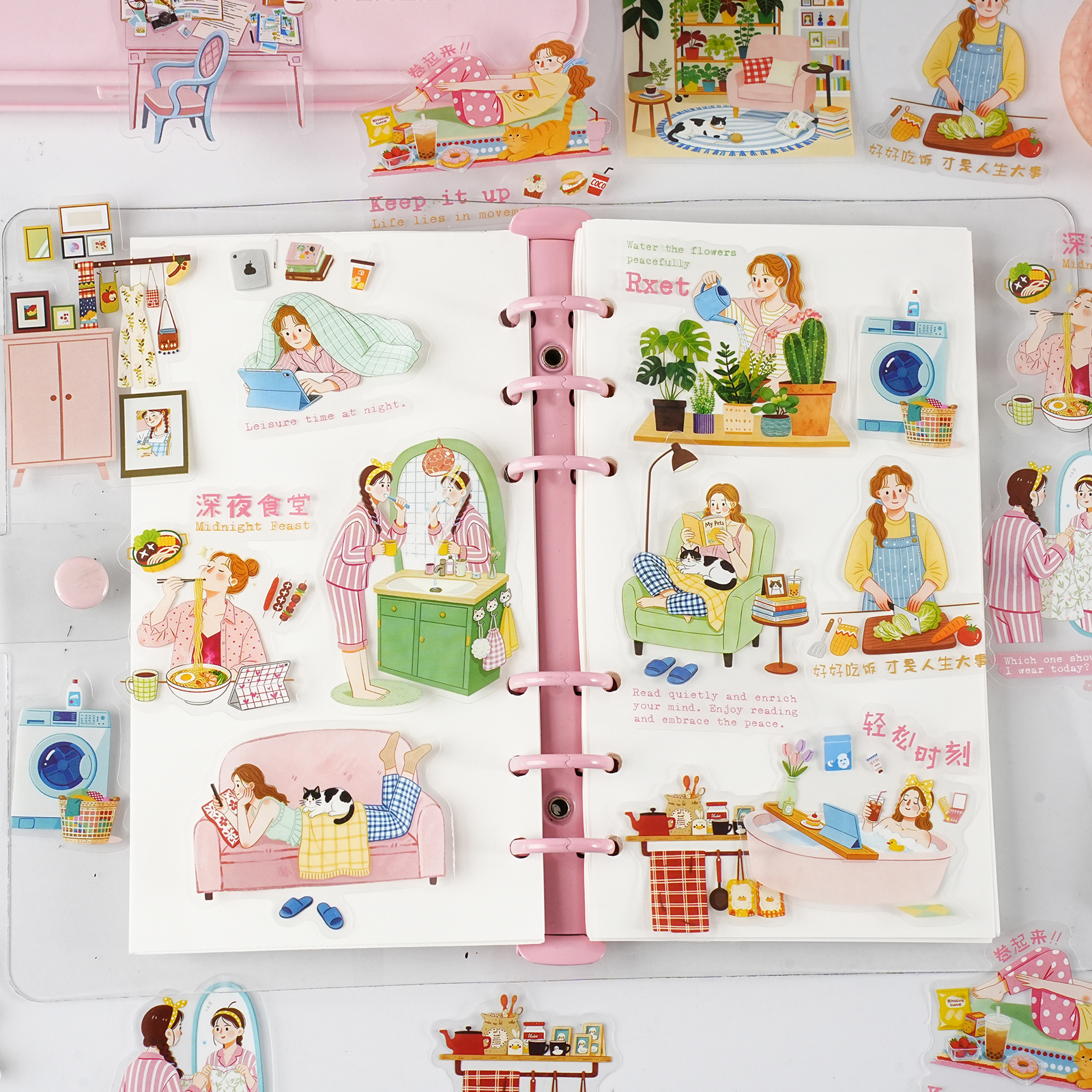 Etori Life 15Pcs Pet Stickers  - Home Office Budget のレビューと価格